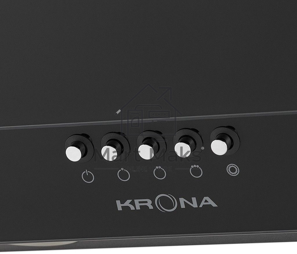 Вытяжка Krona VENERA 600 black PB