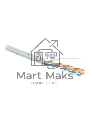 Кабель UUTP4-C5E-S24-IN-LSZH-GY-305 витая пара неэкранированная U/UTP категория 5e 4 пары (24 AWG) одножильный(solid) LSZH нг(A)-HF (-20град.C - +75град.C) сер. (уп.305м) Hyperline 42045