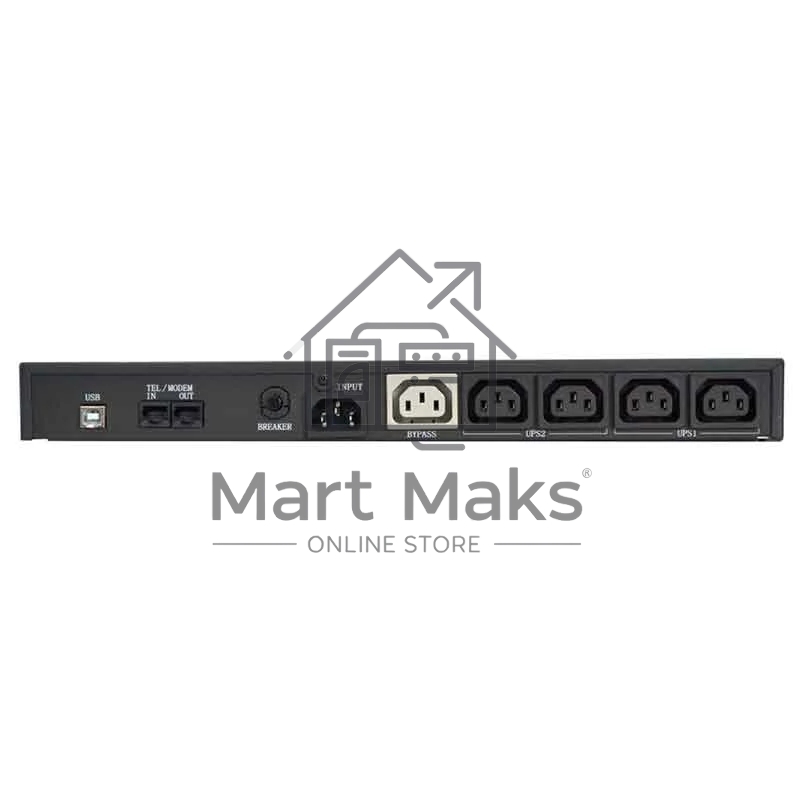 Источник бесперебойного питания Powercom King Pro RM KIN-600AP RM 360Вт 600ВА черный