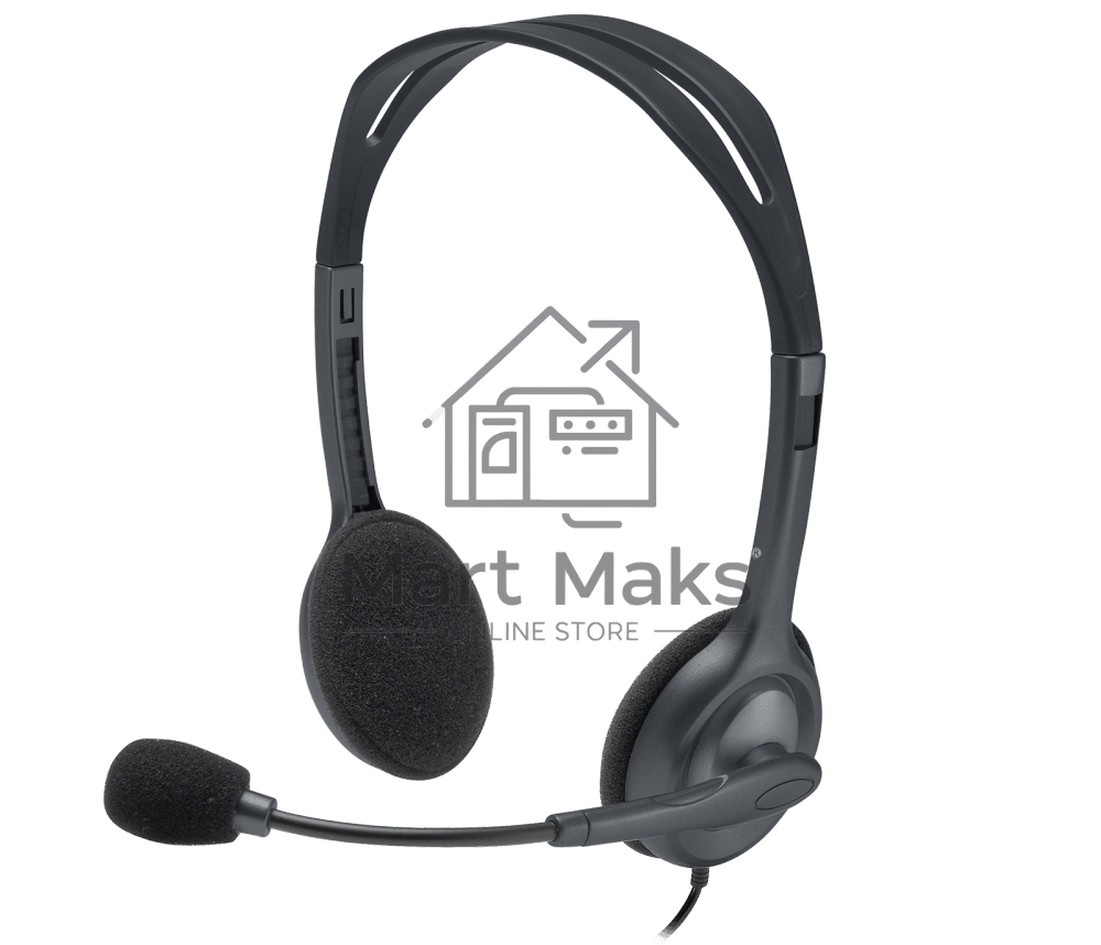 Гарнитура Logitech Headset H111 Stereo grey (981-000594/981-000593/981-000588)