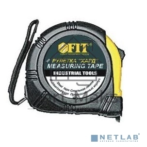 Рулетка FIT 17205корпус прорезиненный, 