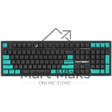 Клавиатура Raskat KM002 проводная, USB Type-A, зелёный