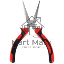 Длинногубцы Matrix NICKEL 17164 160 мм, прямые никелированные, двухкомпонентные рукоятки