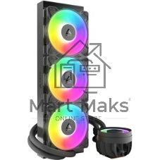 Система жидкостного охлаждения Arctic Cooling Liquid Freezer III Pro 360 ARGB ACFRE00184A черный 120мм алюминий+медь 2500rpm 31db 4-pin