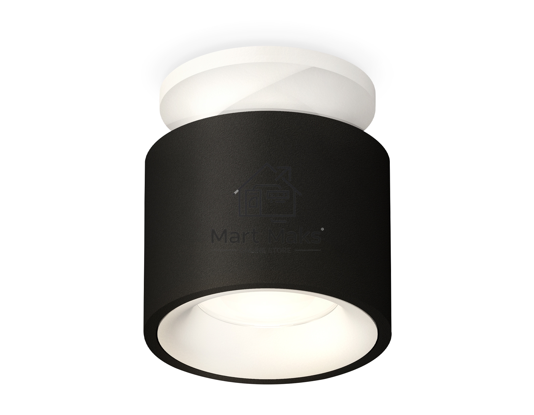 Светильник Ambrella Light XS7511041 SBK/SWH черный песок/белый песок MR16 GU5.3 (N7925, C7511, N7010)