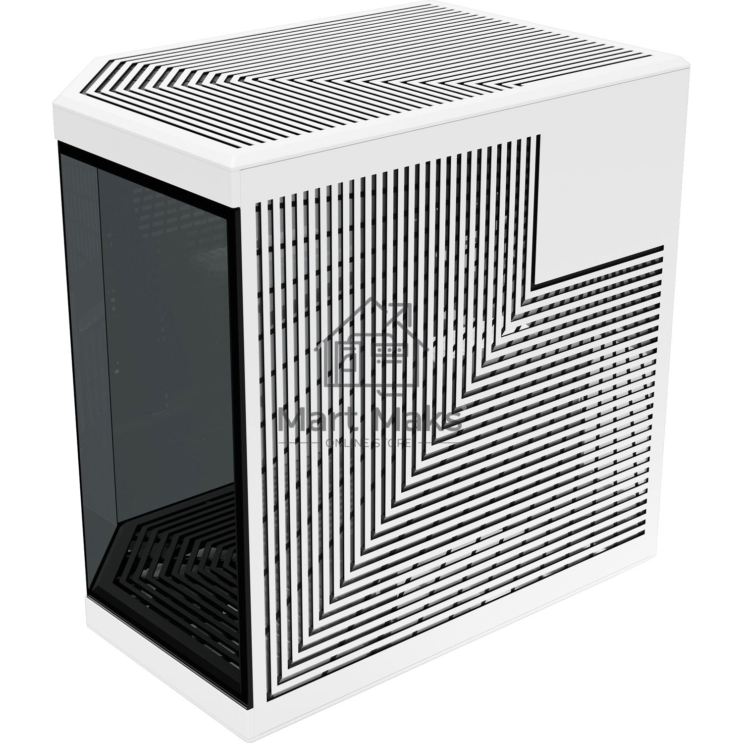 Корпус без блока питания Case HYTE Y70, Midi-Tower, TG, no fans, 2xUSB-A 3.2, 1xUSB Type-C, E-ATX, ATX, mATX, mITX Black Panda