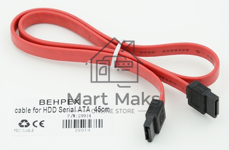 Кабель SATA/SATA Behpex 0.45м