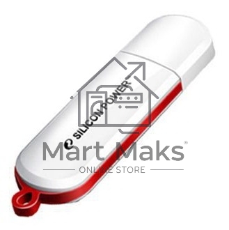 Флешка USB R/W R/W 16Gb LuxMini 320 SP016GBUF2320V1W USB2.0 белый