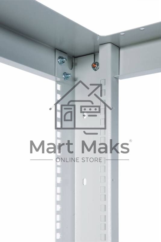 Стойка двухрамная ЦМО СТК-С-42.2.750 42U 560ммX1035мм направл.закл.гайки 400кг серый