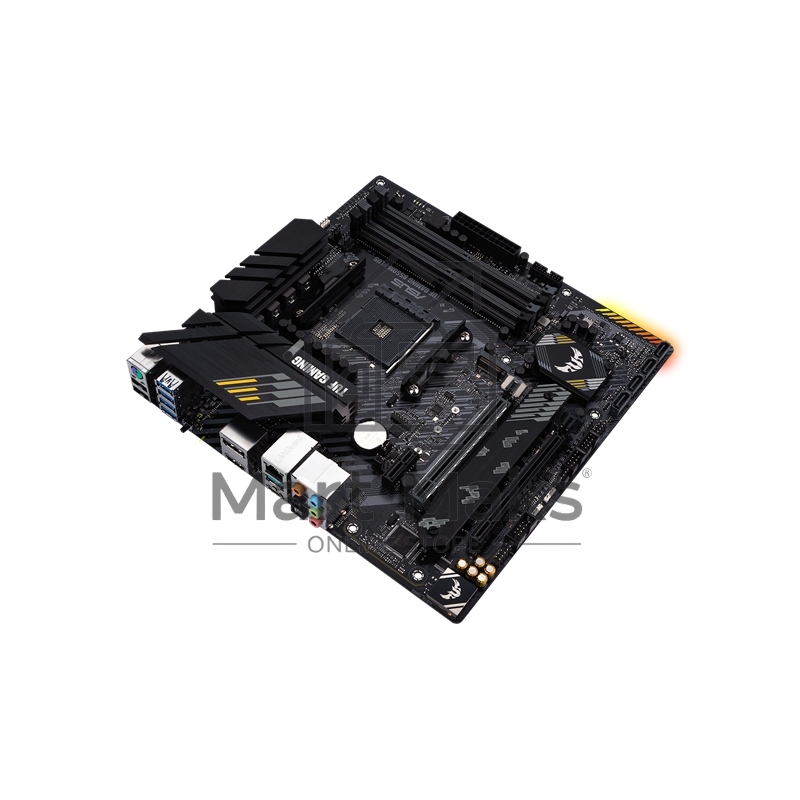 Материнская плата ASUS TUF GAMING B550M-PLUS, AM4, AMD B550, 4xDDR4, 4xSATA, 2xM.2, 1xPCIe 4.0 x16, 1xPCIe 3.0 x16, 1xPCIe x1, 1xHDMI, 1xDP, 1x 2.5Gb LAN, 4xUSB-A 3.2 Gen 1, 1xUSB-A 3.2 Gen 2, 2xUSB-A 2.0, 1xUSB-C 3.2 Gen 2, 5x3.5 мм, 7.1, mATX