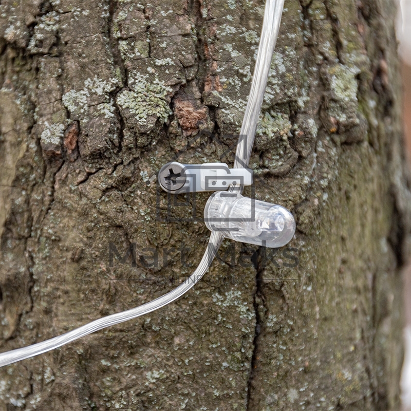 Хомут-стяжкa нейлоновая под винт Rexant 200x4,3 мм, белая, упаковка 100 шт.