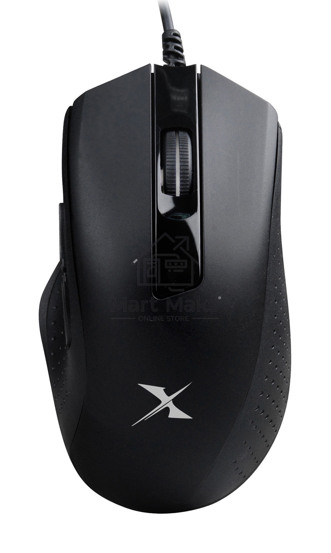 Мышь проводная A4Tech Bloody X5 Max черный, 10000 dpi, USB, кнопки - 9