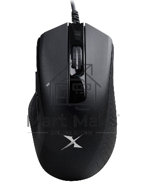 Мышь проводная A4Tech Bloody X5 Max черный, 10000 dpi, USB, кнопки - 9