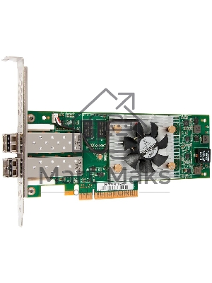Контроллер Qlogic QLE2672-CK 16Gb Dual Port FC HBA x8 PCIe LC multi-mode optic