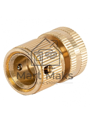 Соединитель латунный быстросъемный, внутренняя резьба 3/4