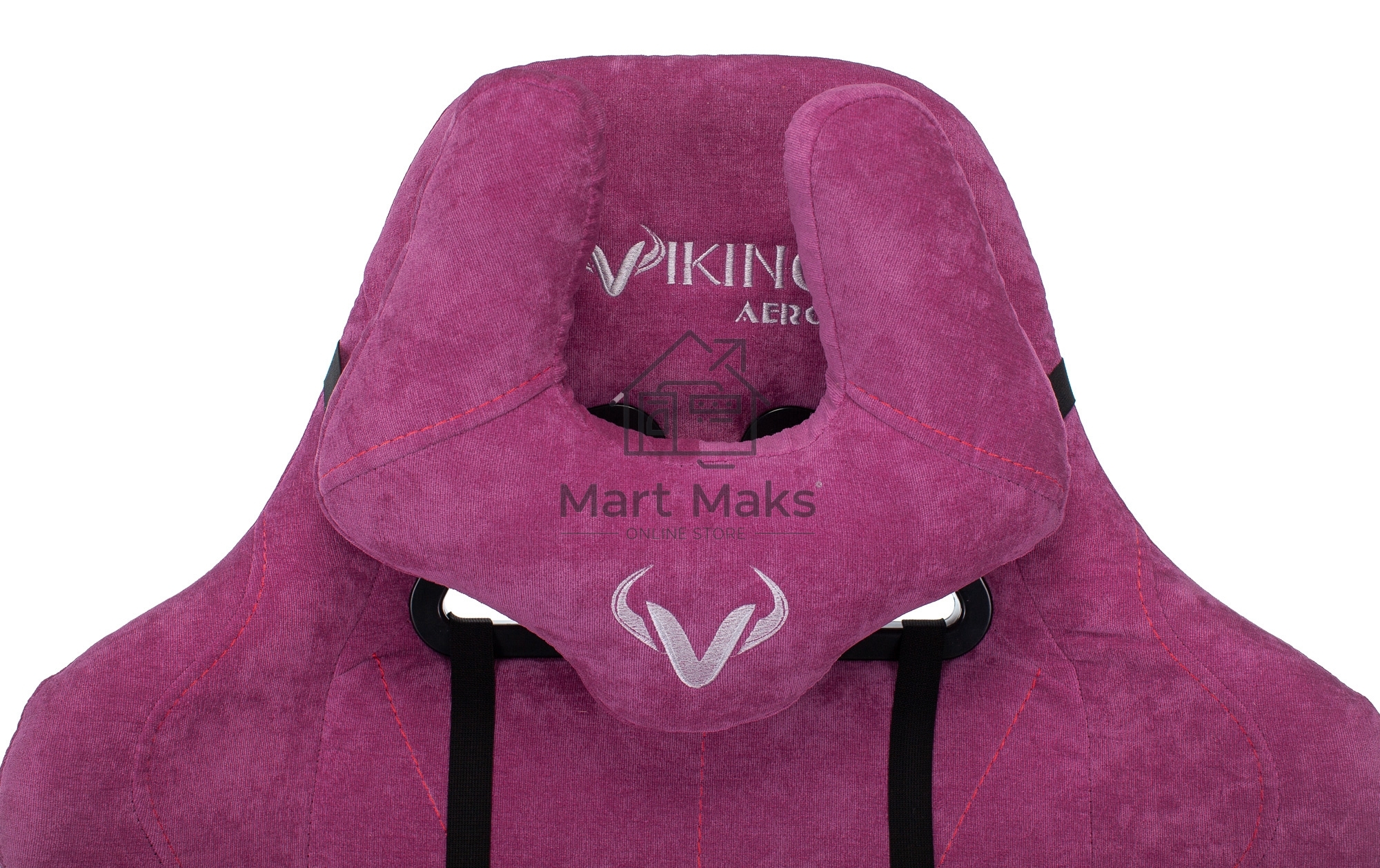 Кресло игровое Бюрократ VIKING KNIGHT LT15 FABRIC малиновый крестовина металл/пластик