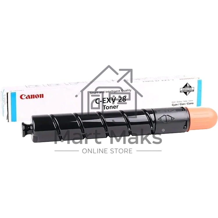 Картридж лазерный Canon C-EXV28 C голубой (38000 стр.) для Canon iR-ADV C5030, iRC5035, iRC5045, iRC5051