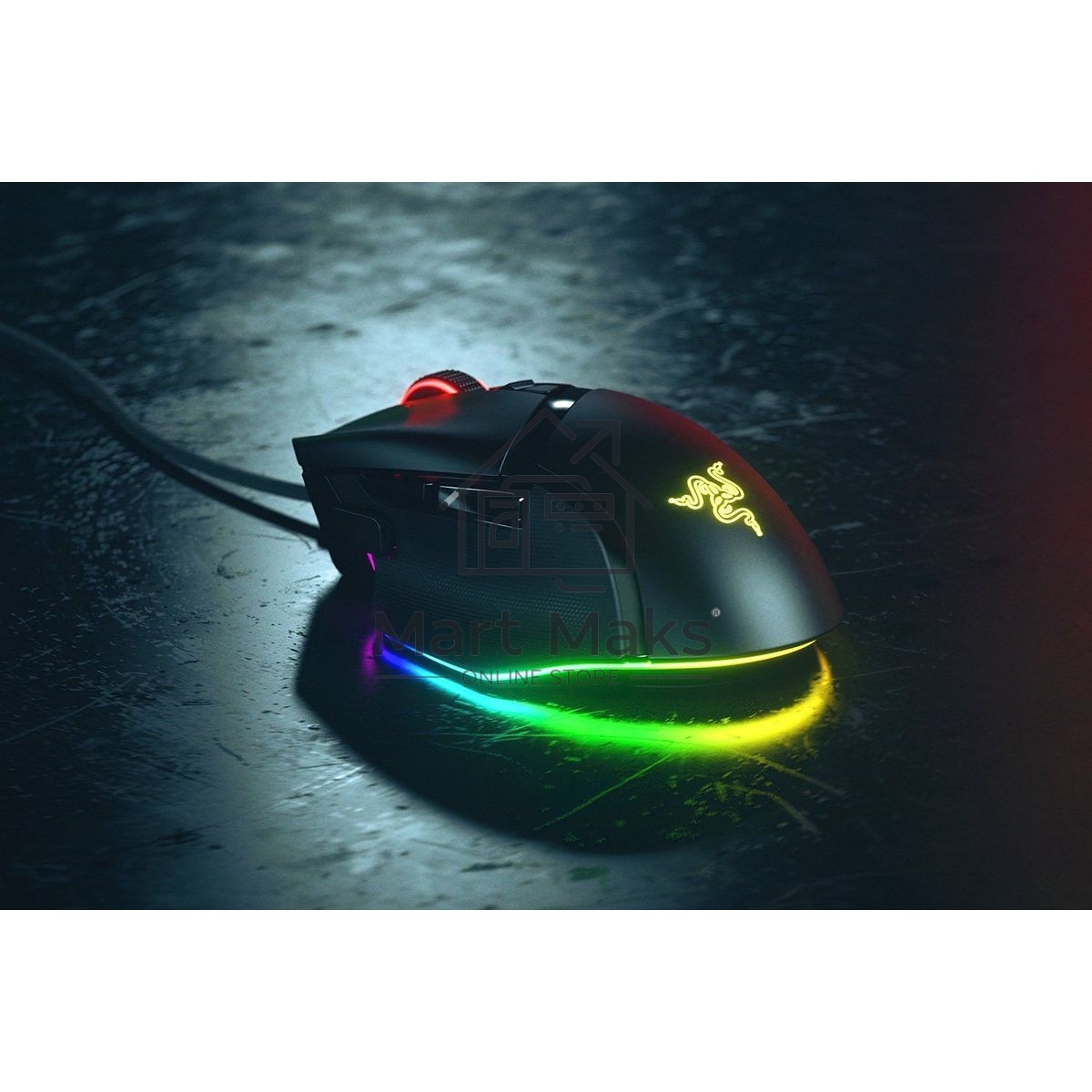 Мышь проводная Razer Basilisk V3 35K черный, 35000 dpi, USB, кнопки - 11