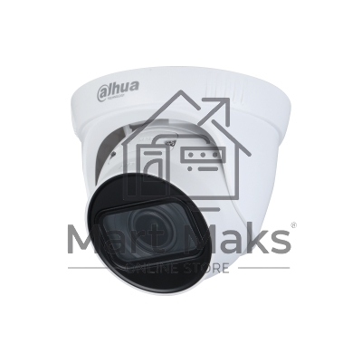 Уличная купольная IP-видеокамера DAHUA 2Мп; 1/2.8” CMOS; моторизованный объектив 2.8~12 мм; механический ИК-фильтр; чувствительность 0.008лк@F1.7; сжатие: H.265+, H.265, H.264+, H.264, MJPEG; 2 потока
