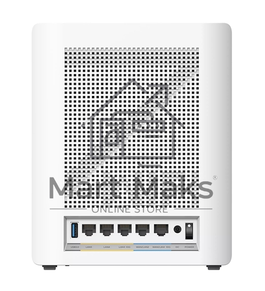 Маршрутизатор ASUS BQ16 (W-2-PK) (BQ16 (W-2-PK)/EU) WiFi 7 2х10G 3 х1G USB 11529+5764+5764+1376Mbps 6GHz/5GHz/2.4GHz 