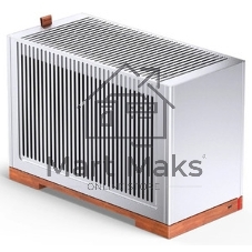Корпус Jonsbo T9, Mini-ITX, серебристый