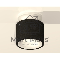 Светильник Ambrella Light XS7511041 SBK/SWH черный песок/белый песок MR16 GU5.3 (N7925, C7511, N7010)