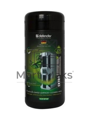 Чистящие салфетки Defender для поверхностей офисной техники (Не применять для ЖК-экранов!) / туба /110 шт/ Германия