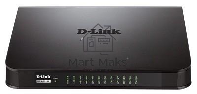 Коммутатор D-Link DES-1024A/E1B, 24-port UTP 10/100Mbps Auto-sensing, Stand-alone, Unmanaged