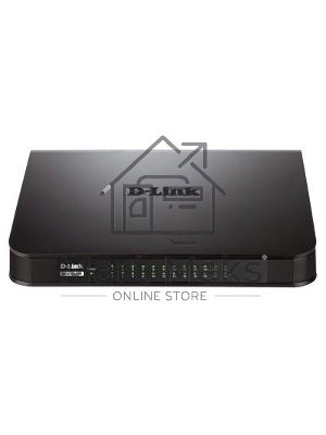 Коммутатор D-Link DES-1024A/E1B, 24-port UTP 10/100Mbps Auto-sensing, Stand-alone, Unmanaged