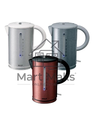 Чайник электрический Mystery MEK-1614 1.7л. 2200Вт серый (корпус: пластик)