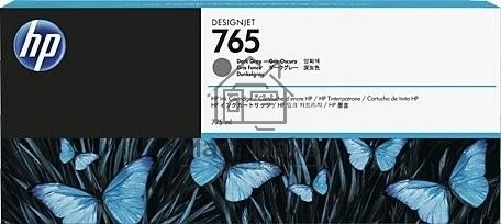 Картридж струйный HP 765 (F9J54A) темно-серый для HP Designjet T7200 (775мл)