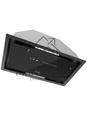 Встраиваемая вытяжка Korting KHI 6997 GN /  в шкаф шириной 60 см, электронное сенсорное управление TOUCH SLIDER, 5 режимов, 950 м3/ч., таймер, сенсор дыма и пара (с функцией автоматического включения), пульт ДУ, алюминиевые жировые фильтры, и, LED освещен