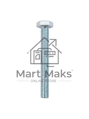 Болт шестигранный KRANZ DIN 933, 10х90, упаковка поставщика ( 24 кг. / 400 шт.)