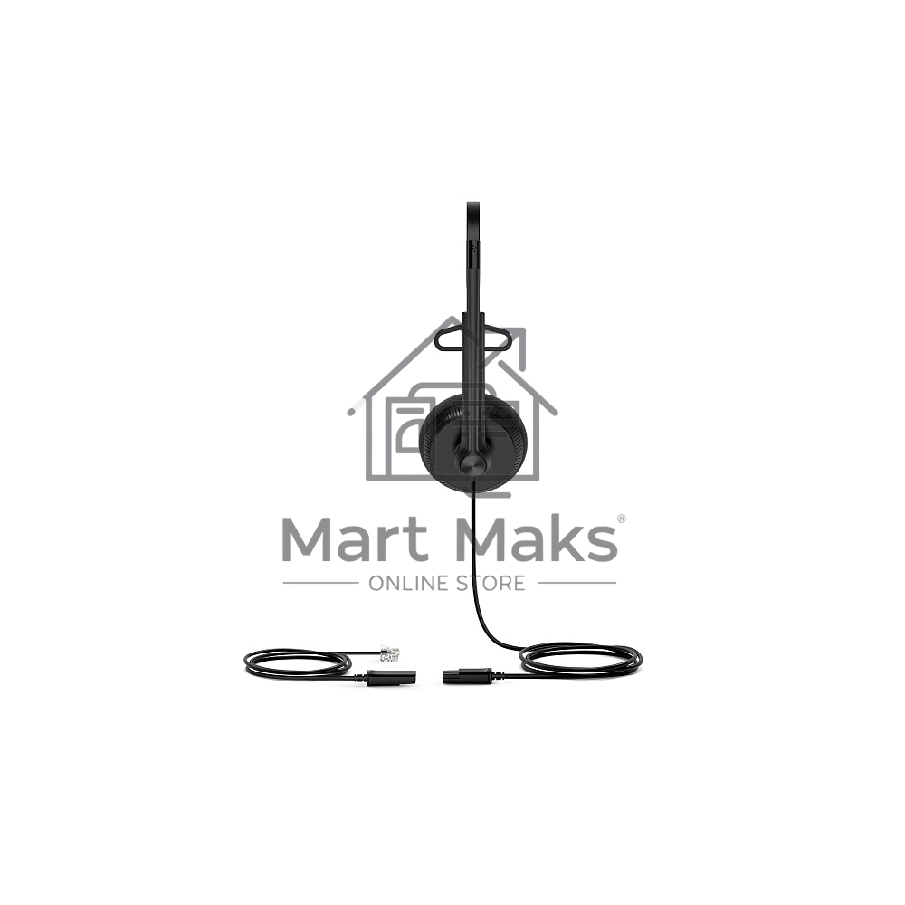 Гарнитура YEALINK YHS34 Lite Mono Моно, Проводная, HD звук, QD, RJ9, шт