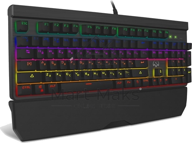 Игровая клавиатура SVEN KB-G9500 (Outemu Blue switches, USB, 104кл, ПО, RGB-подсветка)