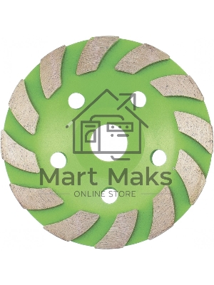 Чашка СИБРТЕХ алмазная зачистная 125мм Турбо-сегментная 72957