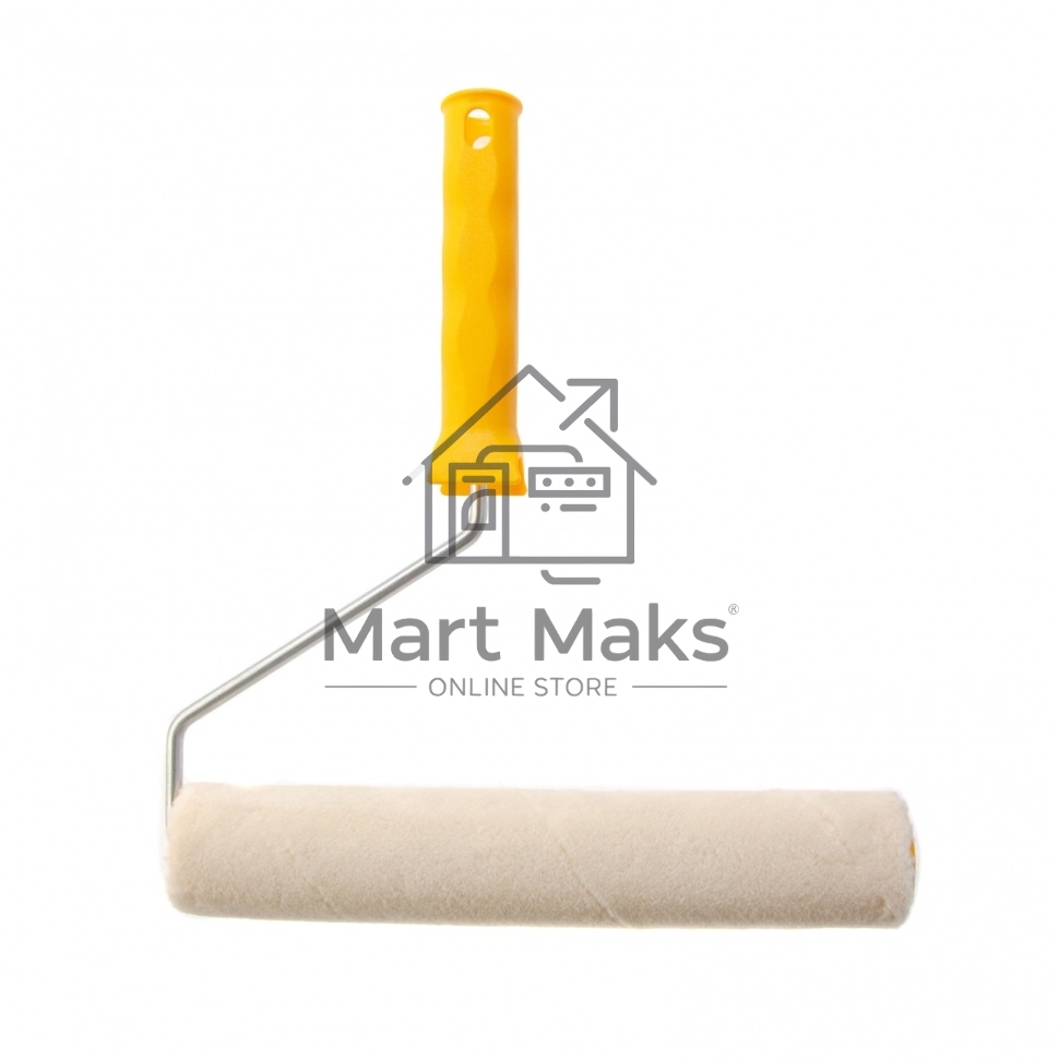 Валик Сибртех Лаки, 250 мм, ворс 5 мм, D - 36 мм, D ручки - 6 мм, велюр 80243