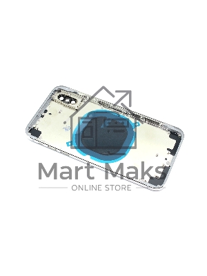 Задняя крышка (корпус) в сборе с рамкой для Apple iPhone X белый Задняя крышка (корпус) в сборе с рамкой для Apple iPhone X белый