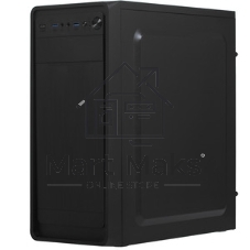 Компьютерный корпус Miditower ExeGate XP-332UC-UNS350 (ATX, БП UNS350 с вент. 12см, 2хUSB 3.0/1хTypeC, аудио, черный)
