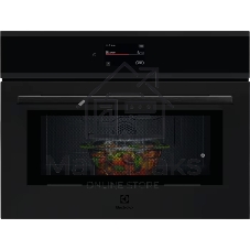 Встраиваемая микроволновая печь Electrolux EVM9E2XT черный, 44 л, 1000 Вт, переключатели - сенсор