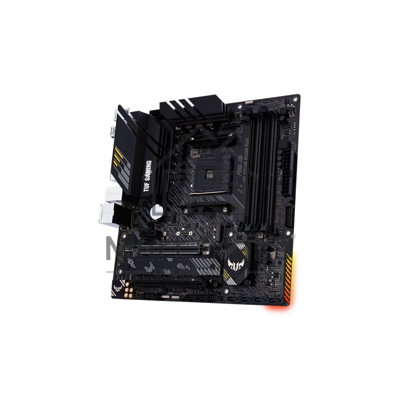 Материнская плата ASUS TUF GAMING B550M-PLUS, AM4, AMD B550, 4xDDR4, 4xSATA, 2xM.2, 1xPCIe 4.0 x16, 1xPCIe 3.0 x16, 1xPCIe x1, 1xHDMI, 1xDP, 1x 2.5Gb LAN, 4xUSB-A 3.2 Gen 1, 1xUSB-A 3.2 Gen 2, 2xUSB-A 2.0, 1xUSB-C 3.2 Gen 2, 5x3.5 мм, 7.1, mATX