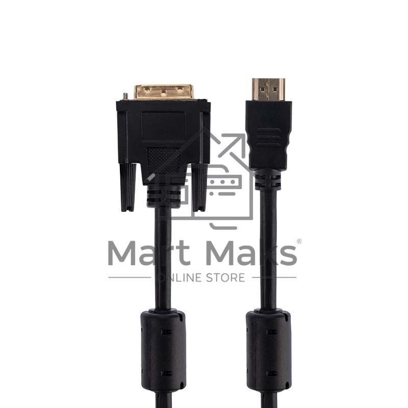 Кабель Rexant (17-6303) ШнурHDMI - DVI-Dgold1.5Мс фильтрами