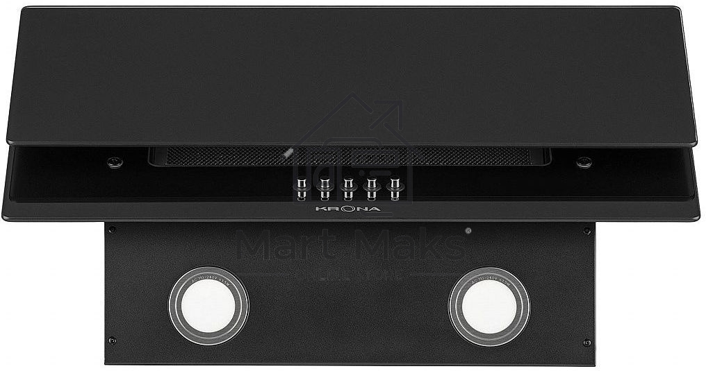 Вытяжка Krona VENERA 600 black PB