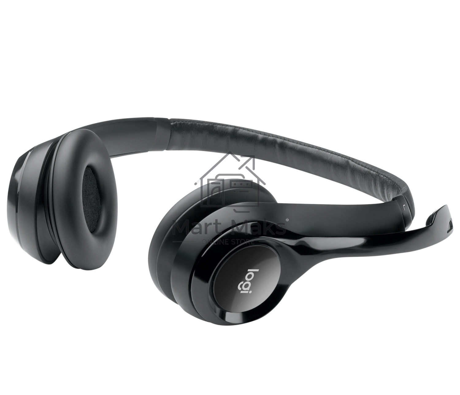 Гарнитура Logitech Headset Logitech H390 USB черный