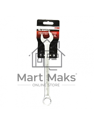 Ключ Matrix комбинированный, 19 мм, CrV, матовый хром