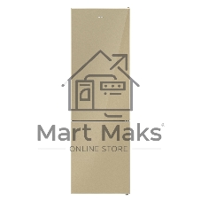 Холодильник Maunfeld MFF200NFBG бежевый двухкамерный 271/106л морозилка снизу, No Frost