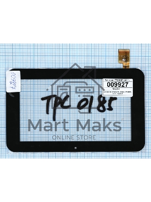 Сенсорное стекло (тачскрин) TPC0185 ver2.0, черное