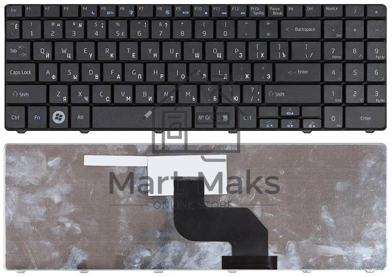 Клавиатура для ноутбука Acer Aspire 5516 5517 eMachines G525 G420 G430 G630 E625 черная