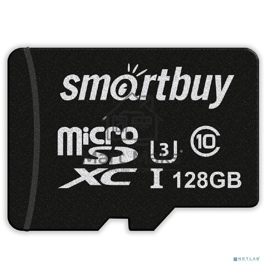Карта памяти micro SDXC Smartbuy 128GB U3 V30 A1 Advanced R/W up to 90/55 с адапт (SB128GBSDU1A-AD)
