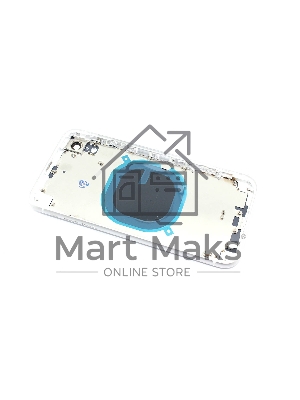 Задняя крышка (корпус) в сборе с рамкой для Apple iPhone XR белый